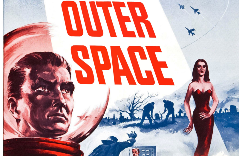 image of an old sci fi movie poster